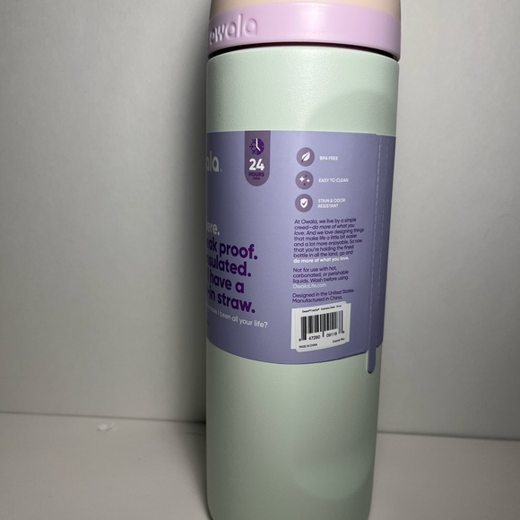 Owala 24oz Free Sip New Coastal Mist color water bottle - Picture 4 of 10